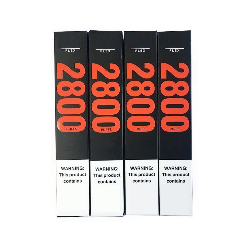 

New Puff Flex Bars 2800 puffs disposable pods device vape kits 1500mah battery empty XS Flow XXL Plus Bars