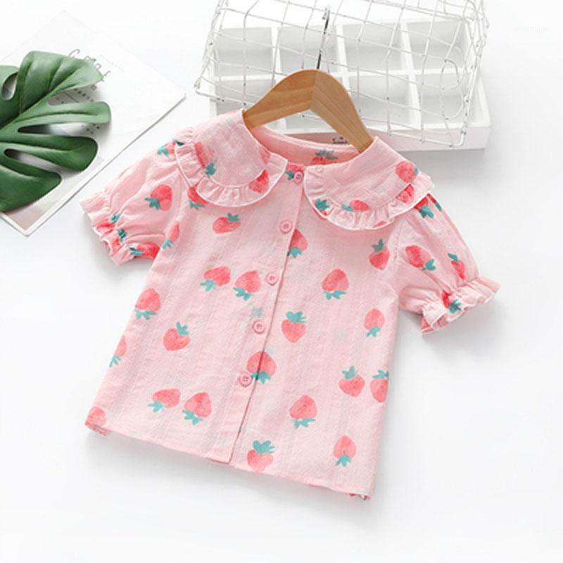 

Children Shirt 2020 Girls Shirts Short Sleeve summer Kids Clothing Tops Baby Girl Casual Shirt fruit 100 110 120 130 140 toddler1, Baiyt