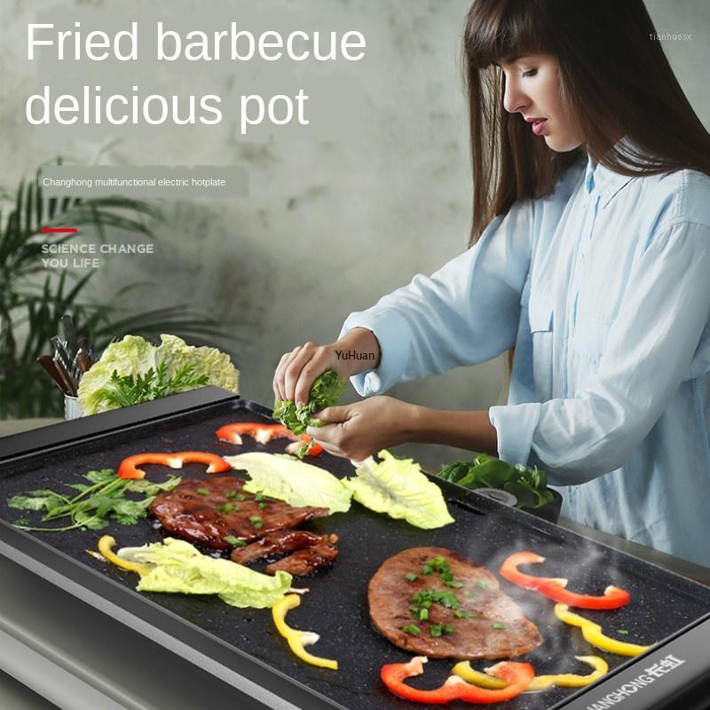 

Household Smokeless Electric Barbecue Plate Barbecue Pot Restaurant Equipment Rotisserie Grill Electric Bbq Grill 220V1
