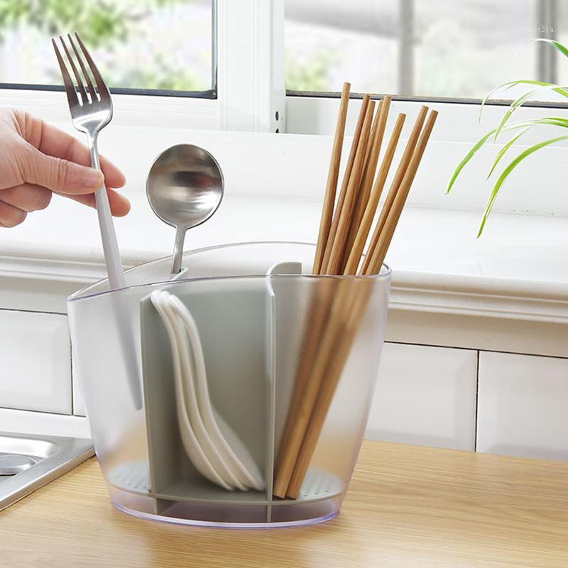 

Baffect cutlery holder Rack Shelf Plastic Kitchen Tools Storage Holder Chopsticks Tableware Storage Shelf Stand cutlery1