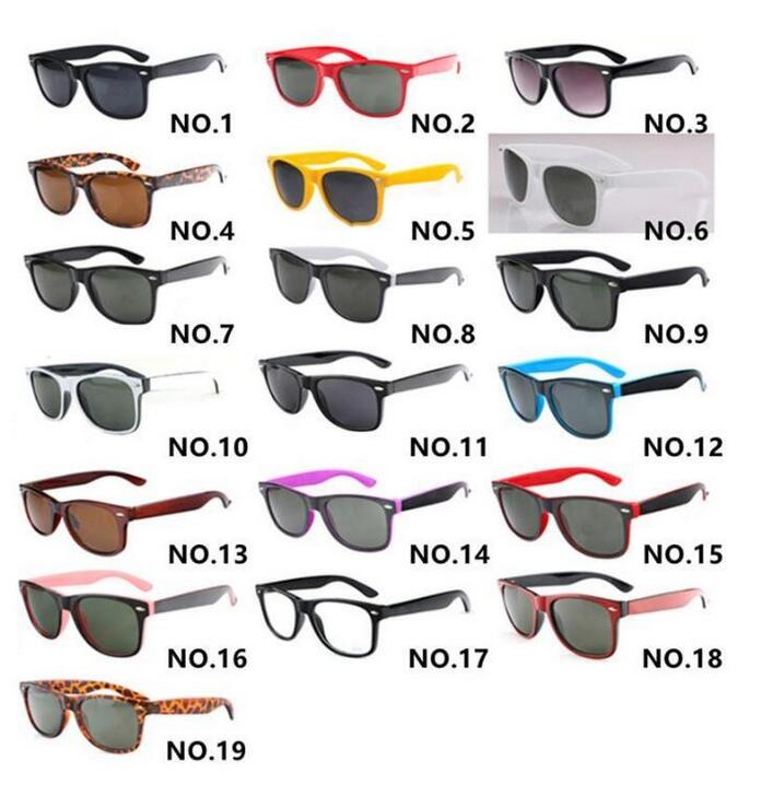 

2021Brand Sunglasses Vintage Pilot wayfarer Sun Glasses Bans UV400 Men Women Ben Glass bain Lenses With Case, White;black