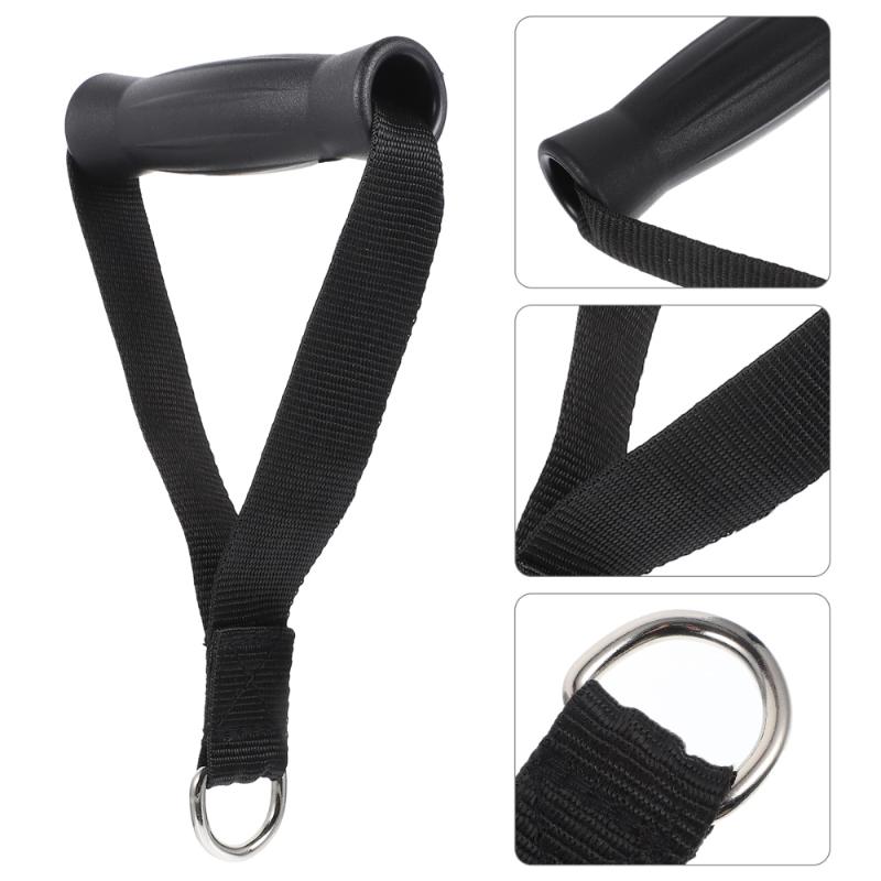

2pcs Fitness DIY Pulley Cable Trainning Fitness Equipment Hand Bicep Handle