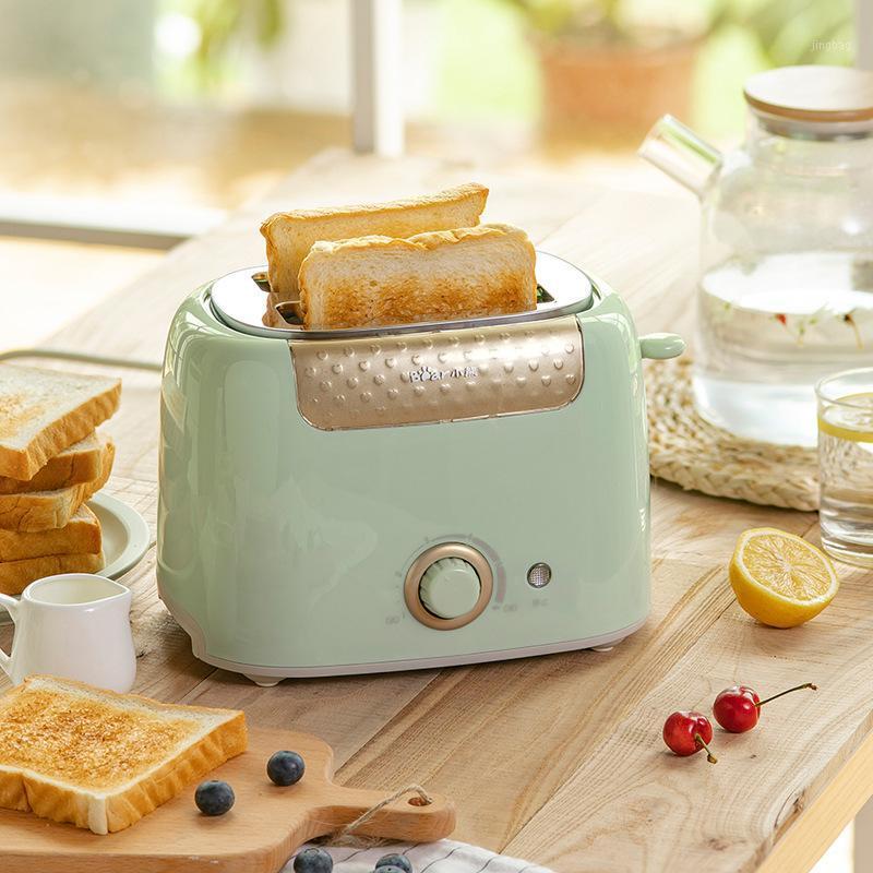 

Household Toaster With 2 Slices Slot Automatic Warm Multifunctional Breakfast Bread baking Machine 680W Toast Maker 220V1