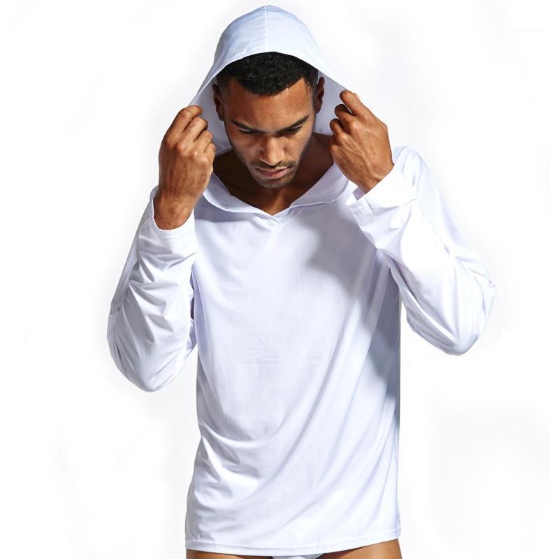 

New Men' Yoga Training Long Sleeve Pullover Hoodies T Shirt Casual Sweatshirt V Neck Tops1, Black