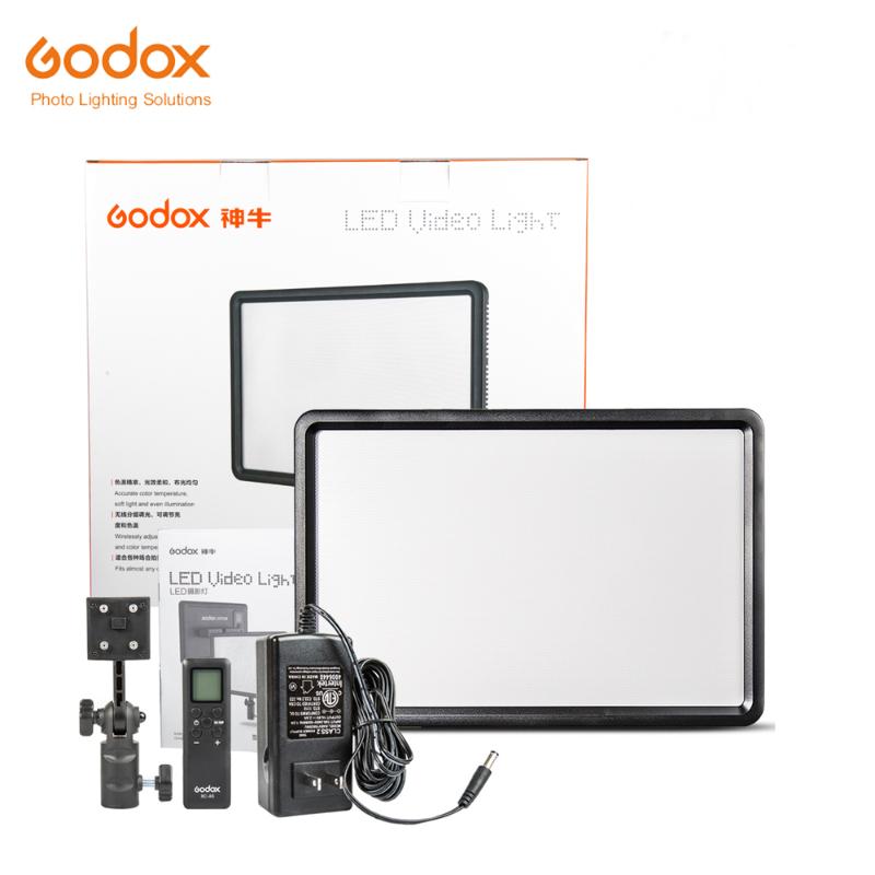 

Godox LEDP260C Ultra Slim Led Light Panel 30W Lamp 3300K~5600K for DSLR Camera DVR for Studio Photography