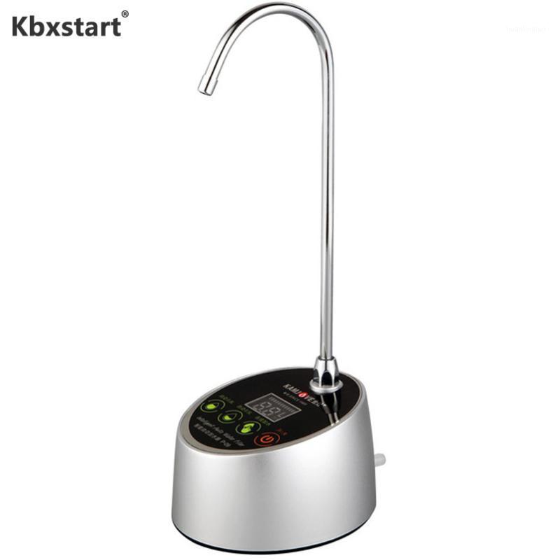 

220V Wireless Electric Drinking Water Pump Desktop Water Dispenser Intelligent Bottled Electric Press Pump Bib Tap1