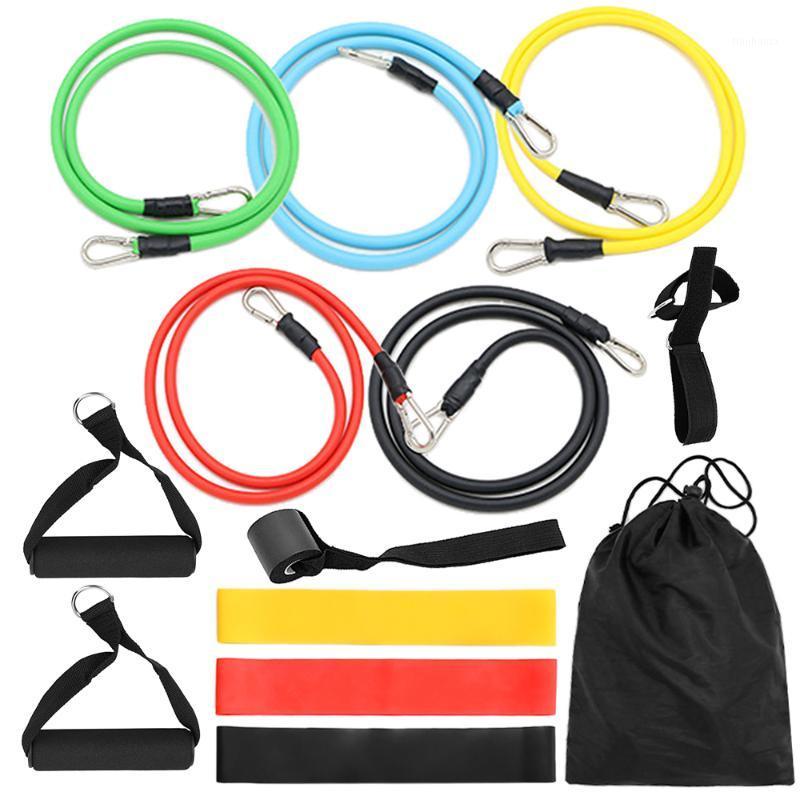 

14pcs Resistance Band Set Workout Fitness Exercise Tube Bands Jump Rope Door Anchor Ankle Straps Handles 8Shaped Resistance Band1
