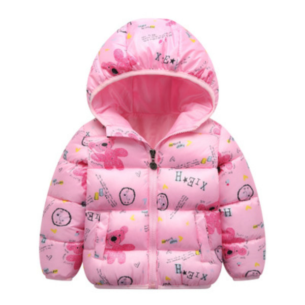 

Children 2020 Winter Jacket Kids Hooded Down Coat Boys and Girls Cartoon Print Jackets Kids New Thick Coat Child Fashion Warm Coats Hot Sale, Color1