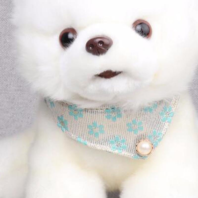 

Dog Turban PU Bib Scarf Fashion Print Puppy Turban Bow Tie Pet High Quality Grooming Accessories