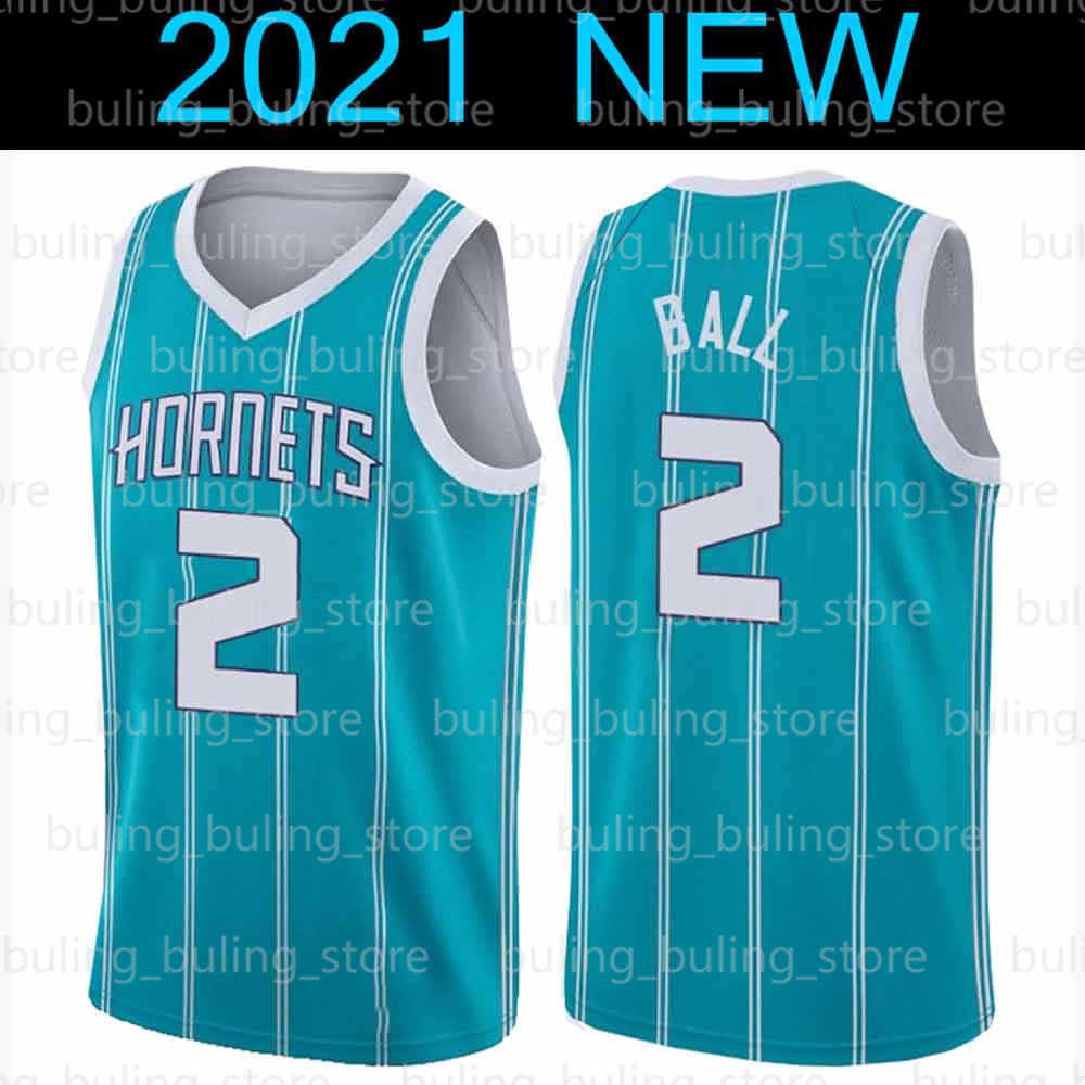 

LaMelo 2 Ball Jersey Gordon 20 Hayward CharlotteHornetsOrleansPelicansLonzo Zion 1 Williamson Ball Basketball Jerseys