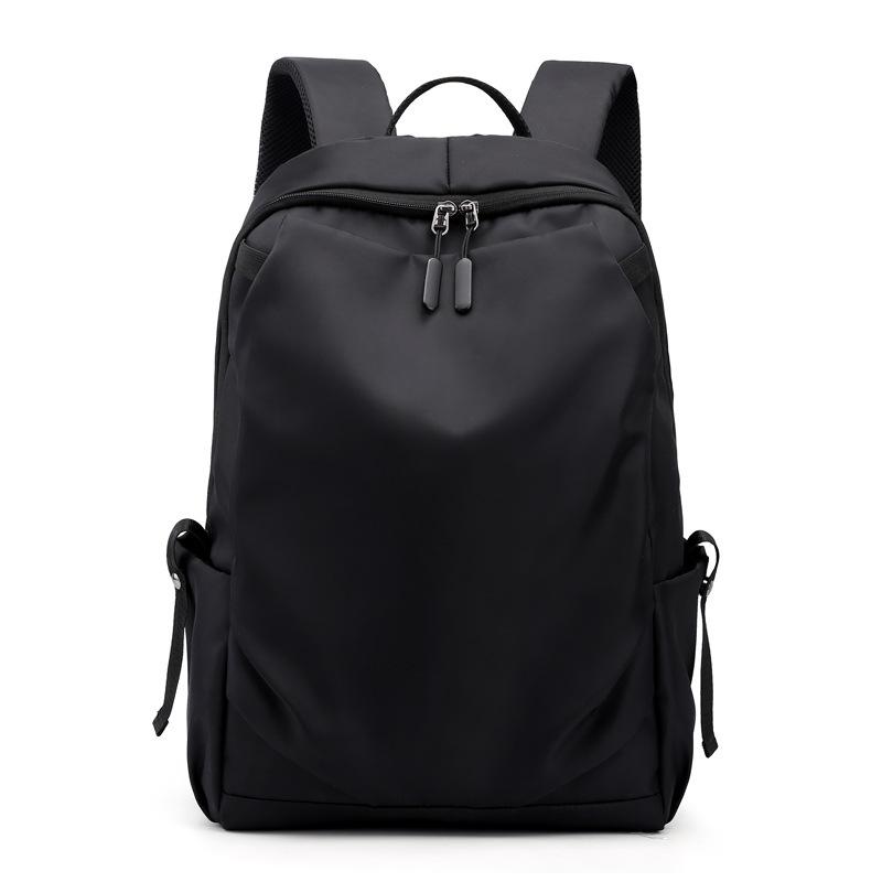 

2020 new Korean version of men and women students pack leisure travel computer backpack, Black