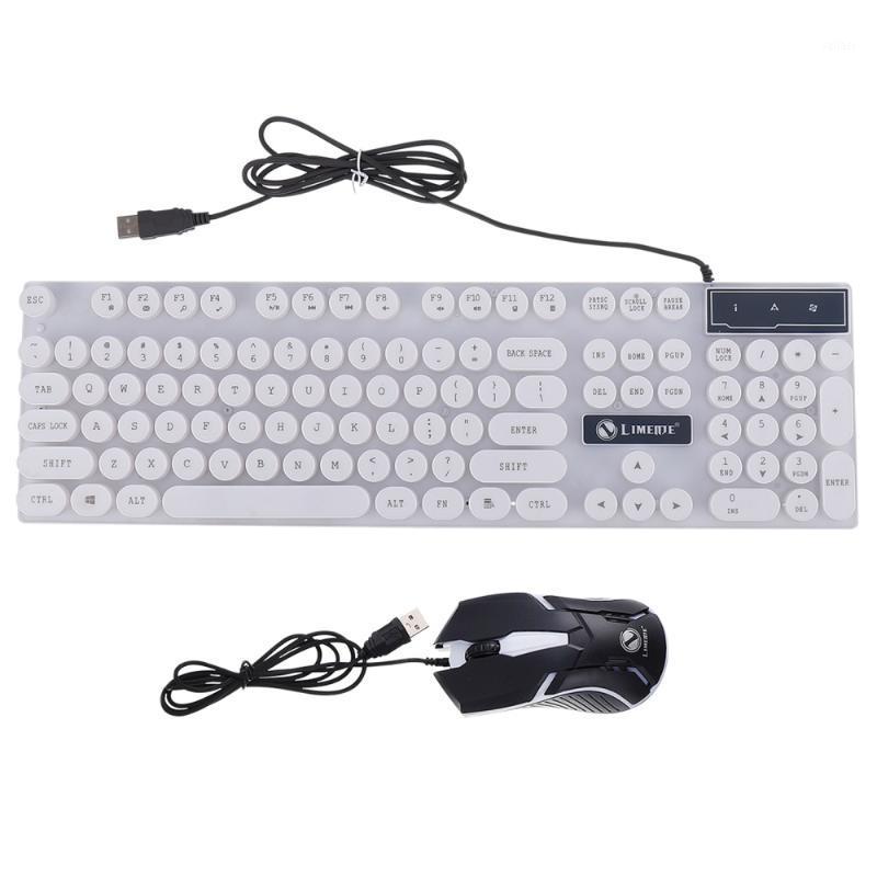 

1 Set Gaming Mouse Keyboard Mouse Combo Computer Supply for School Dorm Home Office1