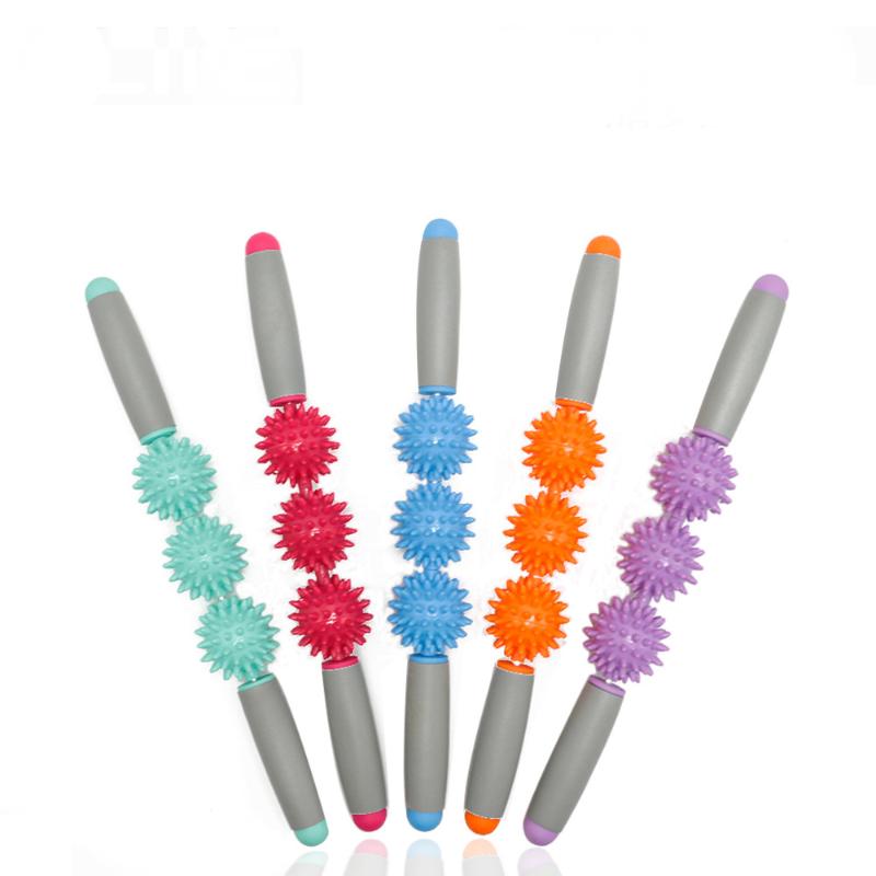 

New Anti Cellulite Massager Stick Anti-Cellulite Trigger Point Stick Body Foot Face Leg Massage Muscle Roller