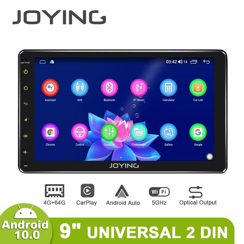 

Universal JOYING 9"Central Multimidia Android Auto 2 Din Radio Stereo Autoradio GPS 4GB 64GB 1280*720 Carplay 4G Tape Recorder car dvd