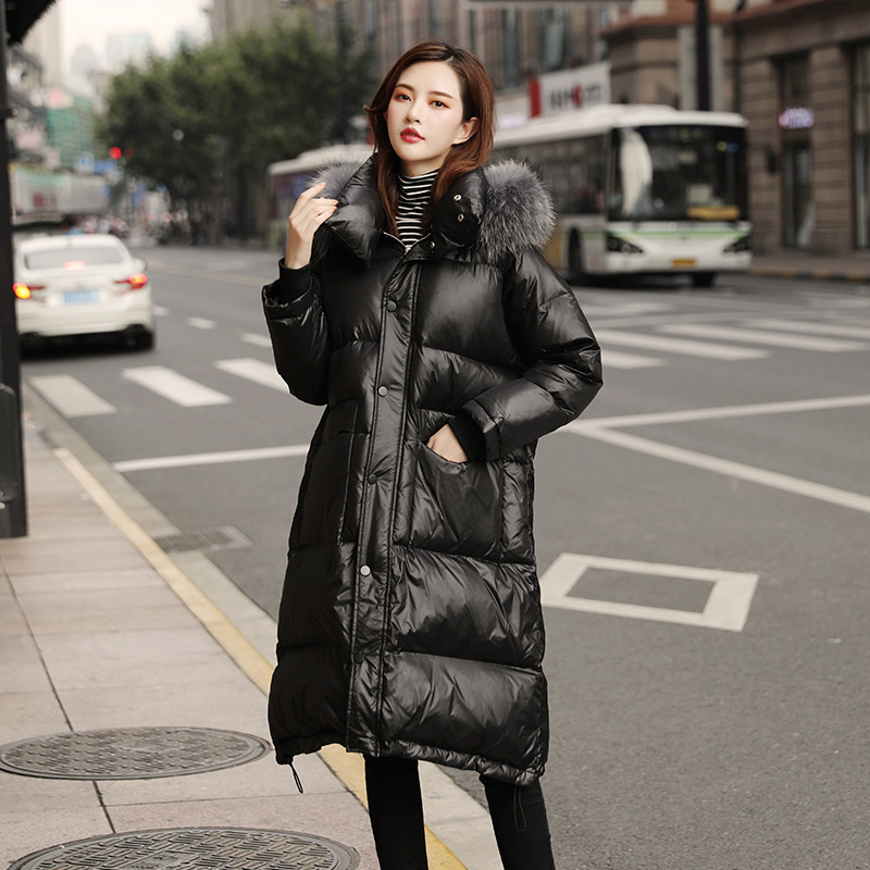 

Duck White Raccoon Skin Jacket, Winter Parka Woman's Hot Coat 9623 Yyy1242 7ieh, Black