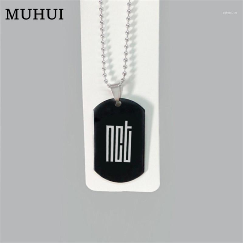 

Kpop NCT NCT DREAM Titanium Steel Dog Tag Necklaces For Women Men Jewelry Never Fade Necklace1