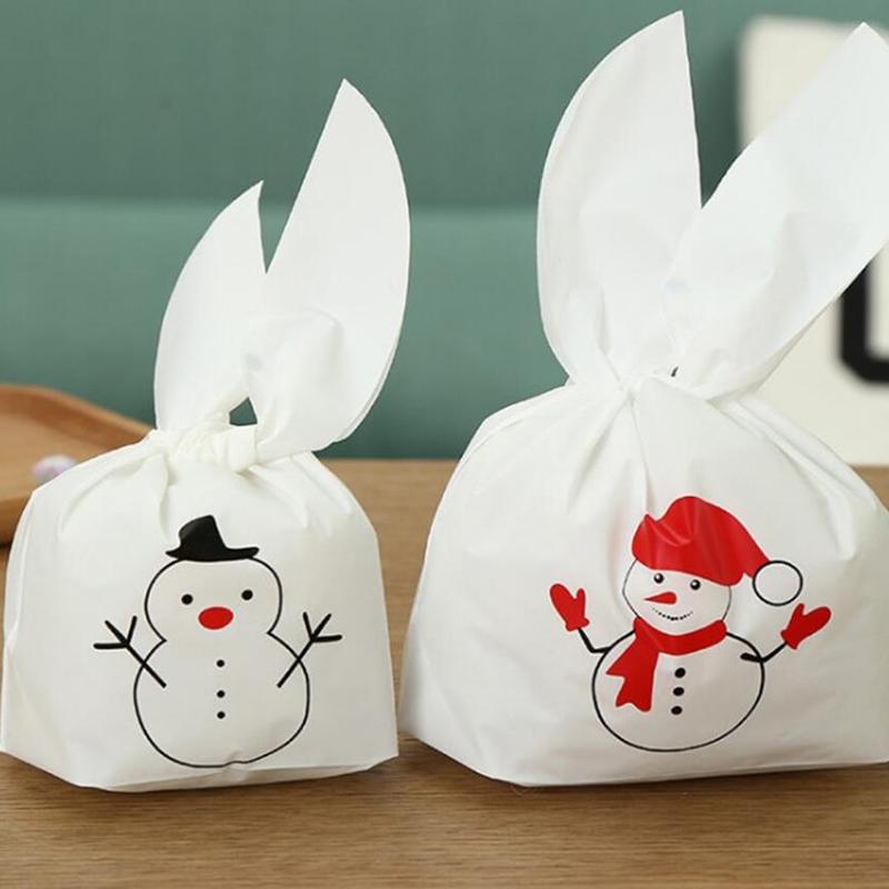 

Long Ear For Sweets Cute Wedding Party Goodie Bags Packing Cake Bonbonniere Gift Bag Packaging Candy Cookie Present