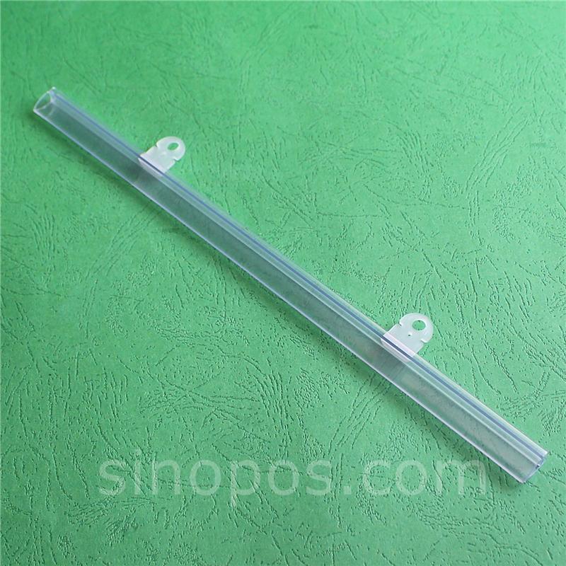 

Plastic Poster Hanger Strip With Suspension Clips, PVC extruded snap gripper banner holder flag signage rail hook eyelet display