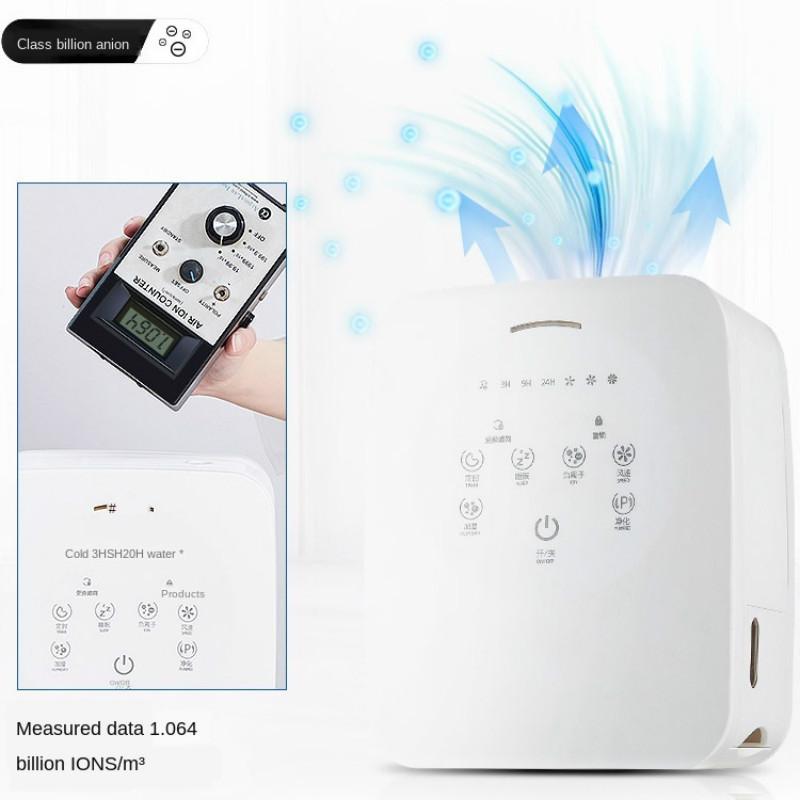 

Fast smoke removing desktop small air purifier humidifying and fogging negative ion household formaldehyde removal oxygen artifa