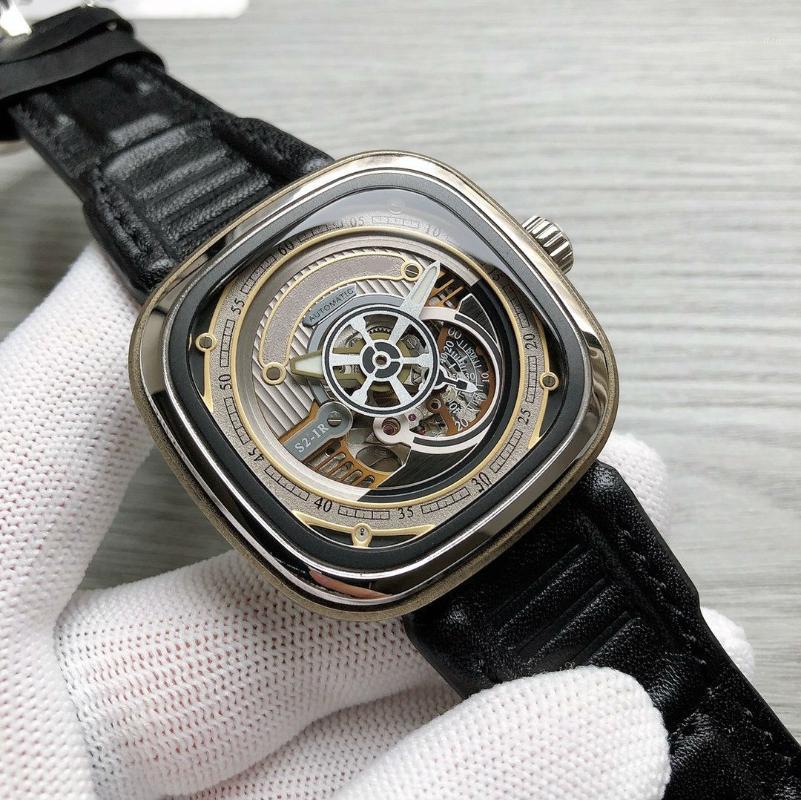

Men's Watches 316L Stainless Steel Automatic Mechanical Movement For Man Wristwatches Special Wristwatches1, Slivery;brown