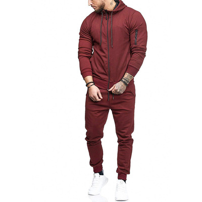 

Warm Brand Men Sporting Hooded Suit Tracksuit Track Polo Men 'S Sweat Suits Set Letter Print Sweatsuit Male Large Size HM35, Black