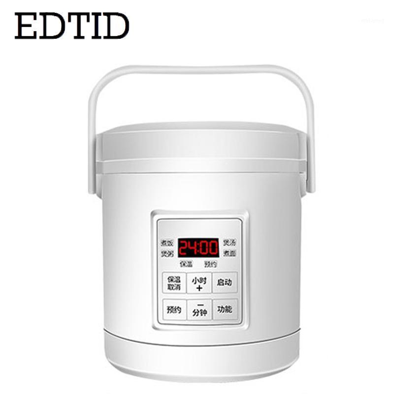 

EDTID 12/24V Mini Rice Cooker Car Truck Soup Porridge Cooking Machine Steamer Electric Heating Lunch Box Meal Heater Warmer1