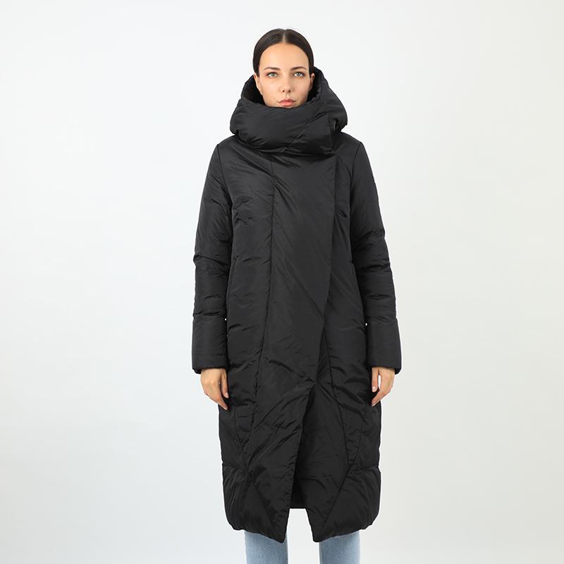 

Winter Women Long Down Jacket Parka Female Cotton hooded Coat Puffer Quilted Thick Warm Puffer Clothes Large Size Windproof New, Black100