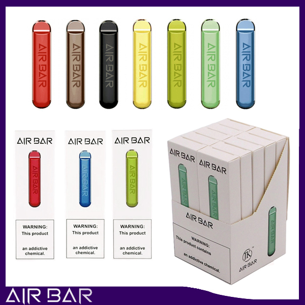 

Air Bar Disposable Pod Device 1.8ml Vape Pen Kit 380 mAh battery 500 puffs Vapors e Cigs Portable System Starter Kit