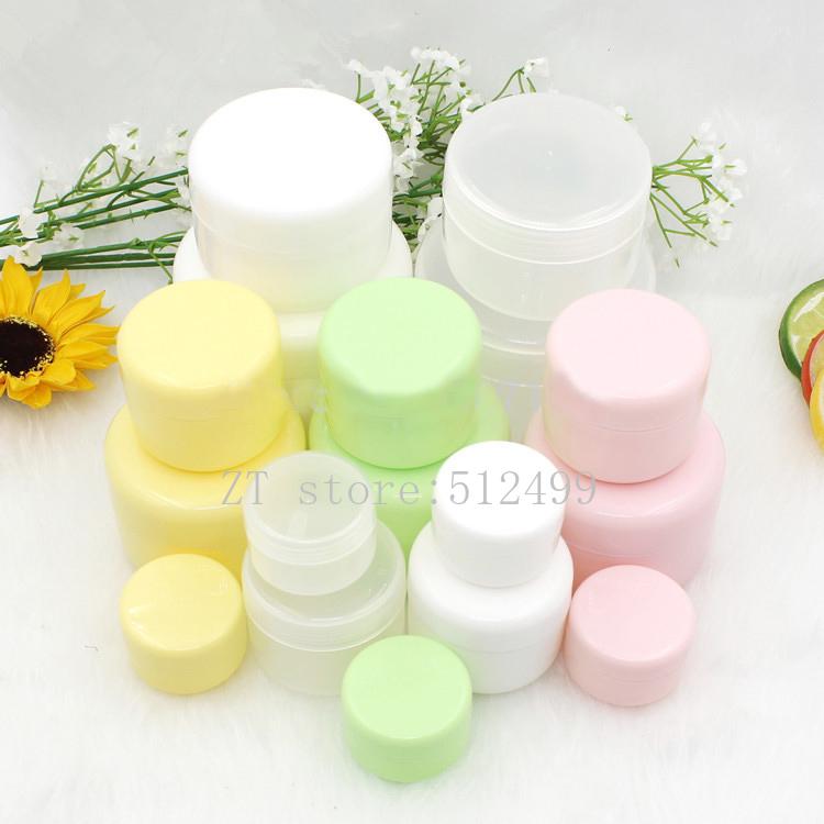 

30/50pcs 10g 20g 30g 50g Refillable Bottles Plastic Empty Makeup Jar Pot Travel Face Cream/Lotion/Cosmetic Container