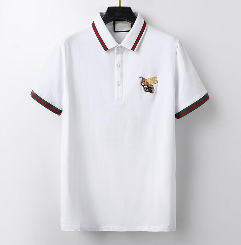 

designer mens maya polo shirts women MC t-shirts fashion clothing Embroidery letter Business short sleeve calssic tshirt Skateboard Casual tees #6152, White