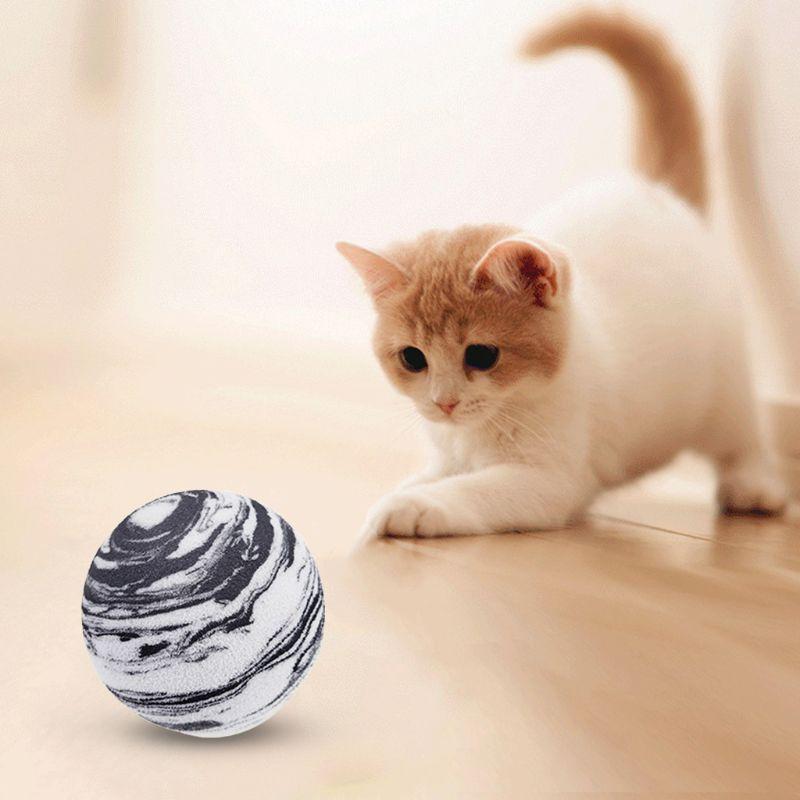 

10 Pcs/pack Funny Cat Toy Ball Interactive Cats Toys Play Chew Scratch Balls