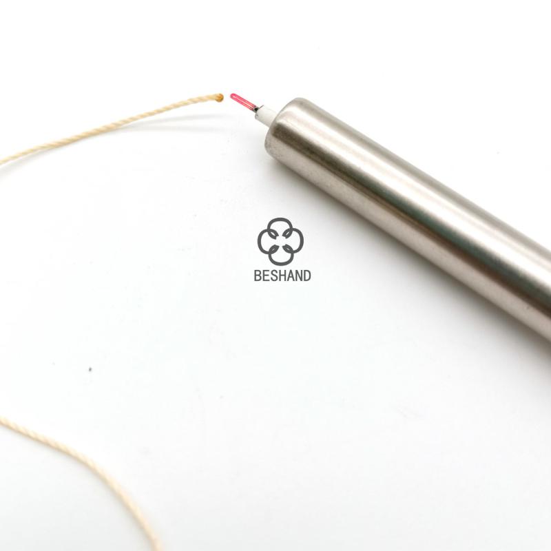 

4 Steps Thread Burner Iron for Leather Waxed Thread Textile Sewing Burning Jewelry Mould Wax Welding Handcraft DIY Tools