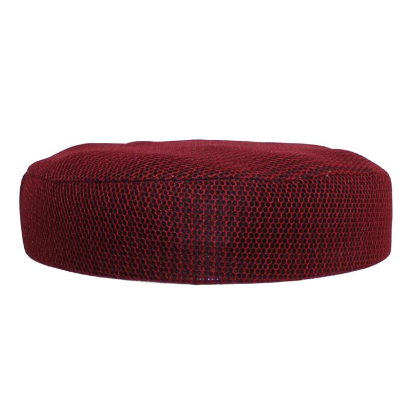 

Multi-Color Fabric Bar Stool Cover Round Chair Seat Slip Cover Cushion Sleeves Grid Strip Pattern
