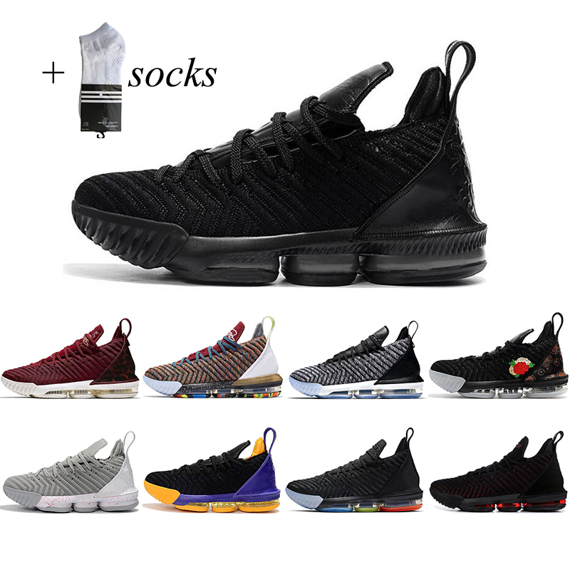 

new hotsale Shoes james 16 16s Basketball Shoes Men 1 Thru 5 Court Purple Martin Oreo bred mens fashion trainers sneakers sports, White;red