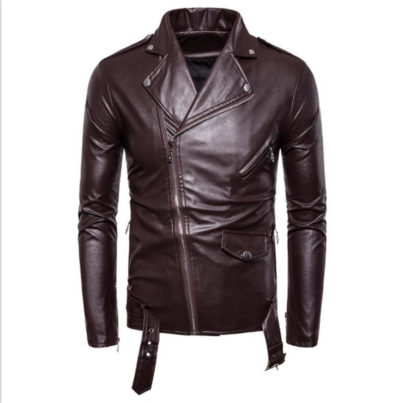 

Men's Fur & Faux Jaket Men Chaqueta Cuero Hombre Veste Cuir Homme Erkek Deri Mont Jaqueta De Couro Masculino Chaquetas Coat Moto Mink Blouso, Leather overcoat