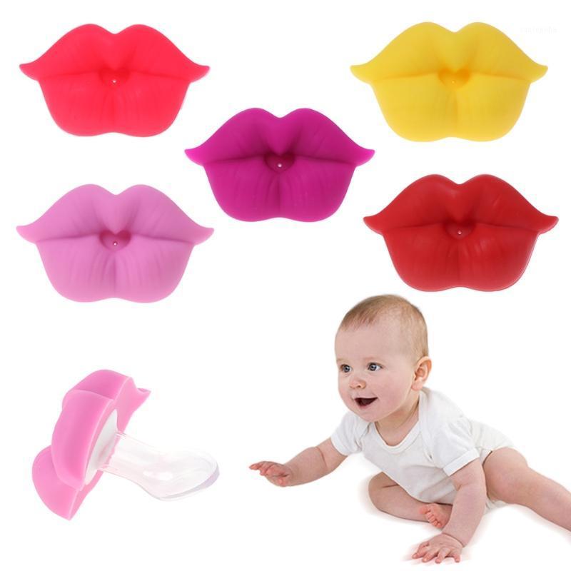

Baby Soother Silicone Pacifier Funny Lips Nipple Orthodontic For Infants Newborn1