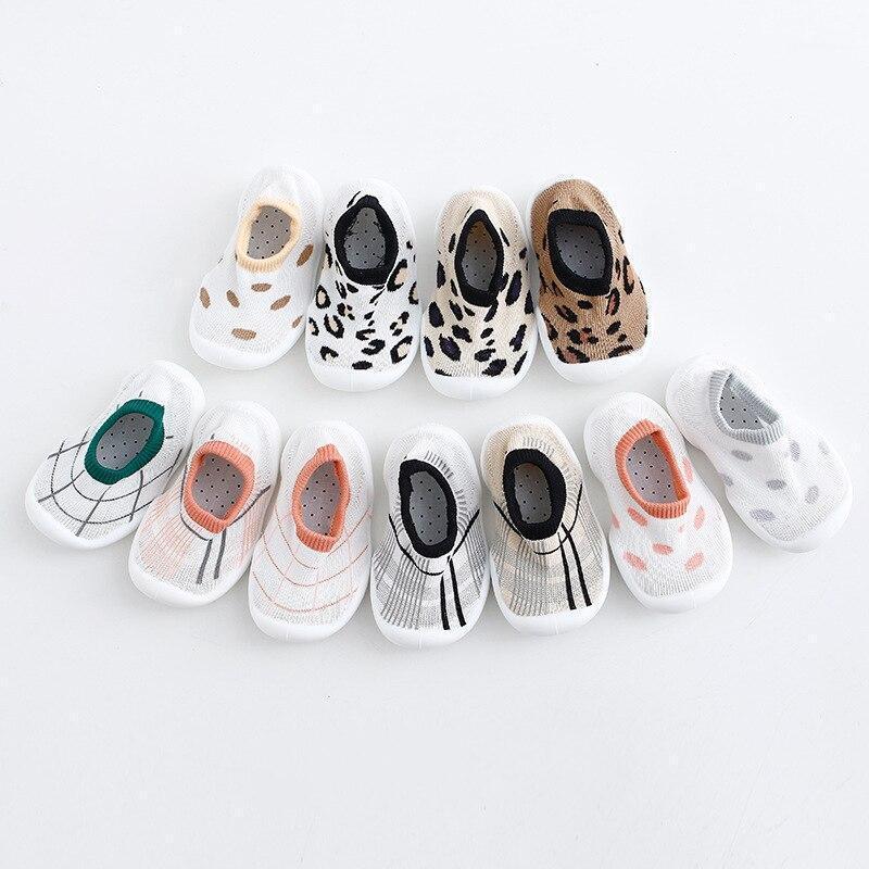 

Baby Sock Shoes with Rubber Soles Infant Sock Newborn Spring Summer Autumn Children Floor Socks Shoes Anti Slip Soft So le1