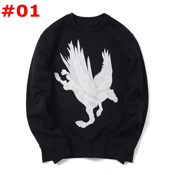 New Men Women Animal Pattern Print Hoodies Mens Shark Hoodie Street Hip Hop Cotton High Quality Loose Fit Womens Hoodie Sweatshirt