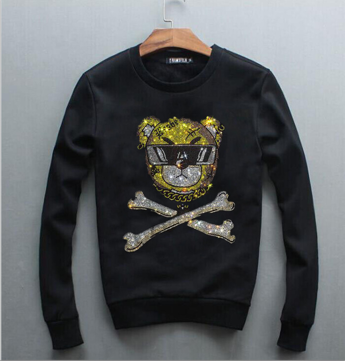 

Diamond Swearshirts Cool Hip Hop Men Oversize 2020 Hot Black Sweaters Casual Stone Hoodides 4tn8, The shown