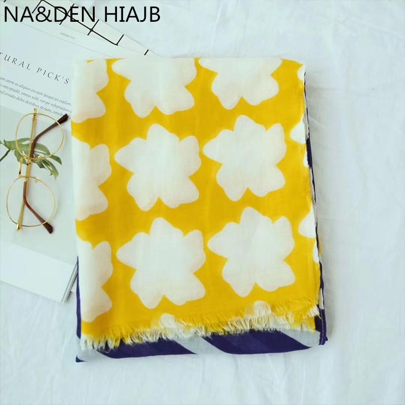

New Bule and Yellow Double colour cotton fringe scarf hijab lady fashion Contrast color spring and summer shawl hijab 10pcs/lot