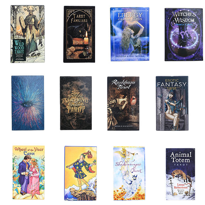 

English Version Oracle Tarot Board Game Cards Light Seer's Guidance Divination Fate Party Deck