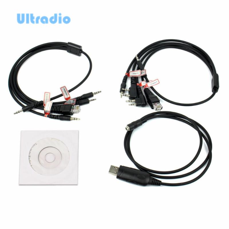 

Ultradio 8in1 USB Programming Program Cable For K enwood/ Hytera TC-500/M o torala Radios/K enwood/M otorola Car Radio/ICOM