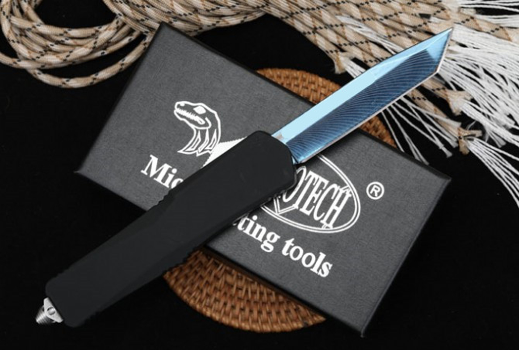 

60-62HR Mini UTX85 Blade Camping Benchmade 3 VG10 Knife Trumpt BM3300 "T6 Aluminum Handle Automatic 05CNC UT121 EDC Tool Cdkgd