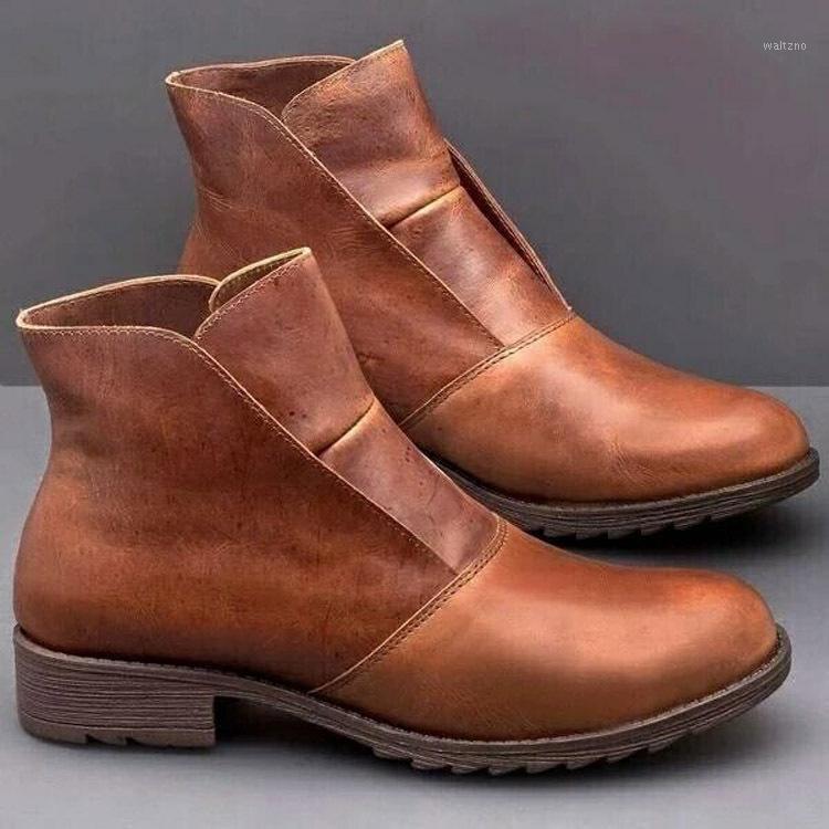 

2020 NEW Women Boots Autumn Winter Boots Classic Snow Ankle Winter Suede Warm Fur Plush Women Shoes 35-43 56511, Red
