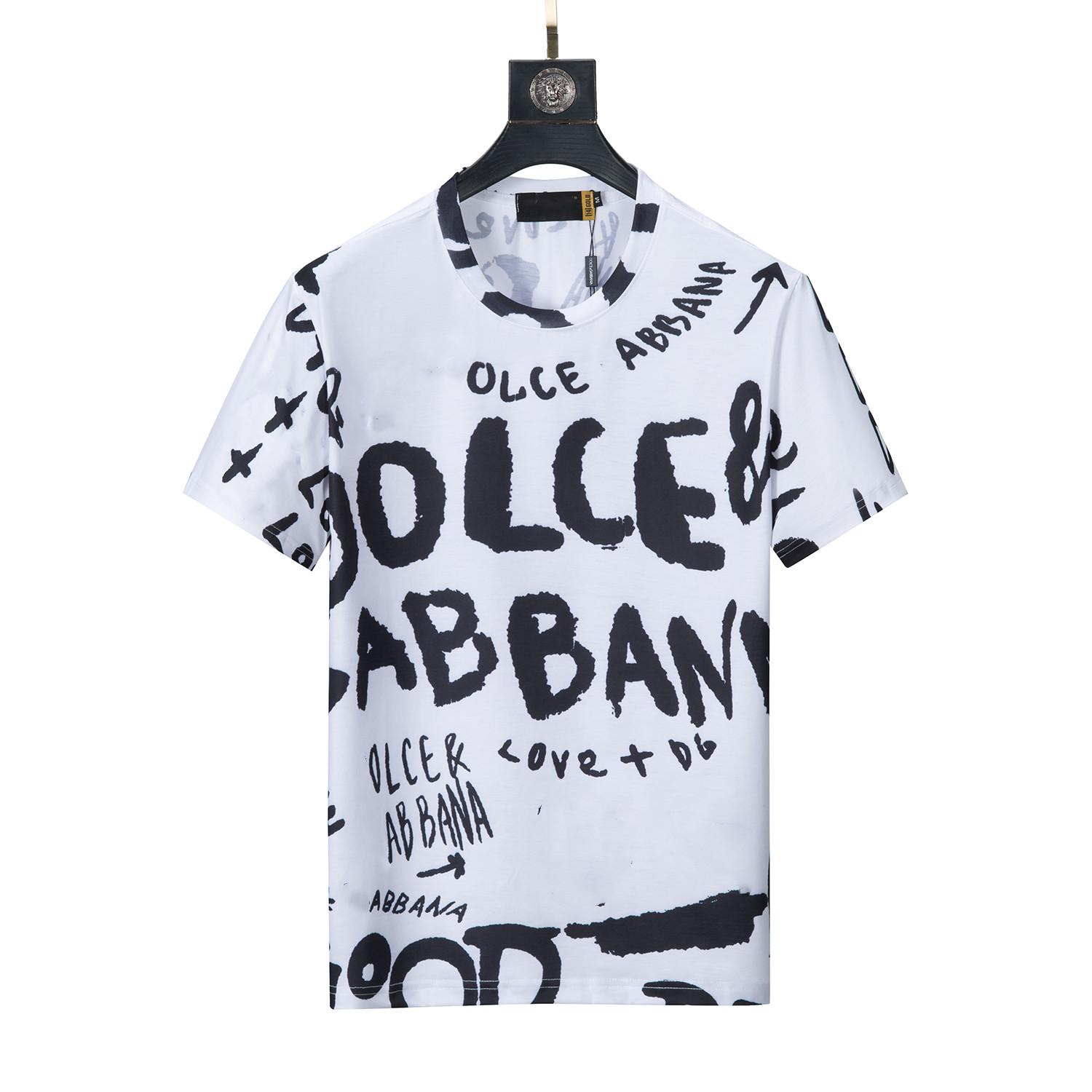 

Designers polo shirts T-shirt Summer Europe Paris Polos American Stars Fashion Mens tshirts Star Satin 100% Cotton Casual t-shirts man s Tees Black White size m-3xl 18, Ivory