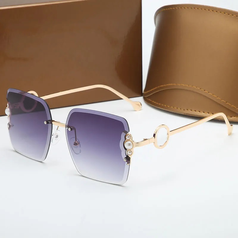 

Sunglasses For Mens Womens Vintage Designer Fashion Sunglass Design Sun Letter Glasses Cool Gold Plated Top With Box D2201128Z