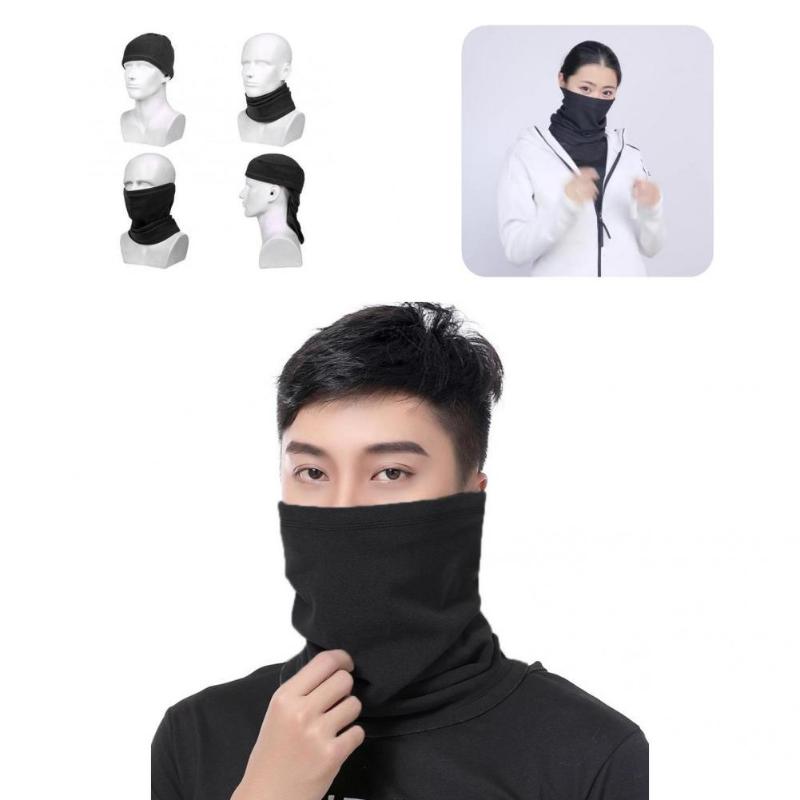 

Scarves Neck Face Scarf Excellent Solid Color Lightweight Men Women Adults Gaiter For Outdoor Warmer, Blue;gray