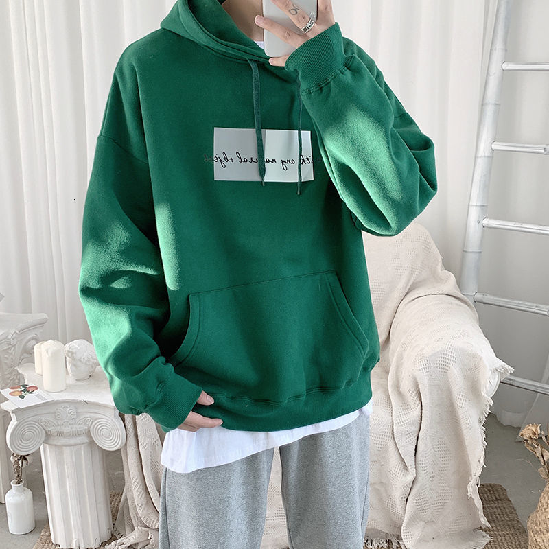 

Autumn Graphic Men' Hoodies 2020 Men Oversized Hooded Pullovers Korean Man Casual Sweatshirts Plus Size 5XL, Lightgray