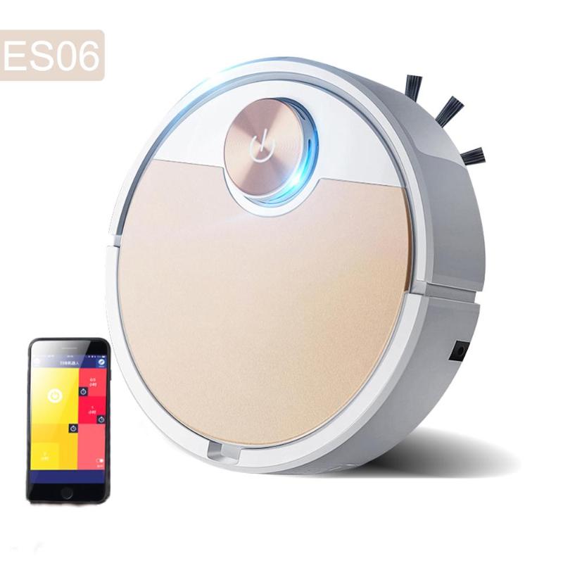 

Vacuum Cleaners ES06 Robot Cleaner Smart Vaccum Fpr Home Mobile Phone APP Remote Control Automatic Dust Removal Cleaning Sweeper