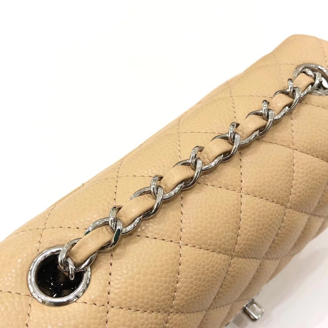 

Womens handbags purses caviar classic quilted flap chain bag with SN Box shoulder bags bolsos graceful crossbody purse 7a high end quality Tasche